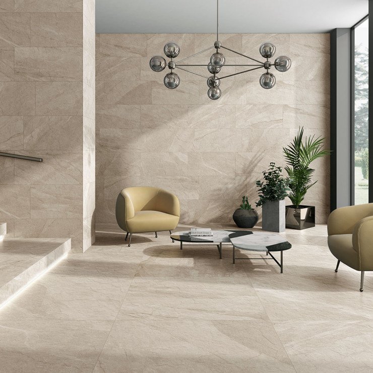 Klinker Duostone Beige Mat 30x60 cm-0